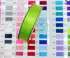 Cinta de lunares de 25 mm para envolver regalos, atar pasteles, materiales para accesorios de cabello DIY, poliéster, en stock, venta al por mayor, múltiples colores