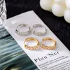 Amazon Best-Seller Transfronterizo Elegantes Pendientes Redondos de Cobre con Circonita en Forma de Corazón Pendientes de Mujer Exquisitos de Moda