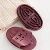 Cepillo Meridian cepillo de masaje, masajeador corporal de silicona suave, universal para uso en todo el cuerpo, herramienta especial para raspar piernas de salón de belleza