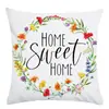 Almohada del Día de Acción de Gracias Transfronteriza Juego de Cojines de Silla de Verano Nórdico Cubierta de Sofá Funda de Cojín de Mesita de Noche Productos para el Hogar al por Mayor