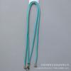 Lanyard para Teléfono Cruzado de Venta Caliente Europea y Americana Cuerda de Poliéster con Clip Metálico Correa de Muñeca de Cuerda Suave Correa para el Cuello Correa para Teléfono