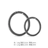 Llavero Anillo Lateral de Empuje Aleación de Titanio Tc4 EDC Portátil para Exteriores Colgante Transfronterizo En Stock Resistente a la Corrosión Ahorrador de Esfuerzo Llavero