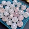 Copos de Nieve Polvo Fantasma Perlas de Cristal Hecho a Mano DIY Accesorios de Perlas Redondas Pulsera de Perlas Individual Tejido Múltiples Gemas