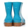 Botas de Chuva Shanghai Huili 553 Novas Botas de Chuva Baixas Antiderrapantes Sola de Couro Preto Calçados de Trabalho para Água para Homens e Mulheres