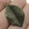 35x20mm 3g multicolor comercio exterior DIY aleación de zinc colgante amuleto hoja