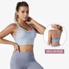 Nylon Nude Lulu Verano Plástico de Burbujas Deportivo Yoga Sujetador Lencería Tirante Transpirable Espalda Hermosa Correr Fitness Chaleco