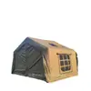 Tienda inflable trasera verde militar de 9 m² para 3-5 personas, impermeable, módulo de camping automático, fábrica de tiendas de campaña al por mayor