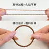 Goma Elástica Negra para el Cabello para Mujer, Alta Elasticidad, Accesorio para el Cabello Duradero, Diadema Elegante, Anillo de Goma para el Cabello