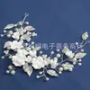 Peine para el Cabello de Novia Transfronterizo con Rosas, Diadema de Arcilla Blanda Hecha a Mano, Joyería de Perlas Frescas, Accesorios de Novia Japoneses y Coreanos al por Mayor
