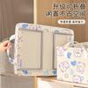 Caja de Almacenamiento de Tela Oso Globo Estructura de Acero Cesta de Almacenamiento de Ropa Pantalones Tipo Cajón Multifuncional Dormitorio Caja de Almacenamiento de Ropa