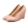 Tamanho Plataforma Sapatos Casuais Sapatos Sapatos Boca Comércio Exterior Primavera e Outono Leve 4331 Tamanho Simples Substituto Salto Alto Branco Feminino