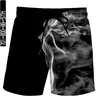 .Pantalones de Playa Sueltos para Hombre, Pantalones de Surf para Playa, Tendencia de Bañadores con Estampado de Humo Nuevo Verano 2022 Europeo y Americano