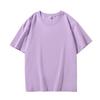 Camiseta de Manga Curta Tops Masculinos Roupas Transfronteiriças Roupas de Trabalho Publicidade Camiseta Cultural Atacado 180g Algodão Penteado Cor Pura