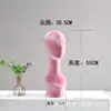 Suporte de Cabeça para Chapéu Peruca Cabeça de Manequim Suporte para Joias Fone de Ouvido Cachecol Adereços de Exibição Manequim Feminino Suporte de Exibição