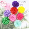 En Stock 4.5cm Clavel de Tela Colorido Cinta Flores Pequeñas Accesorios DIY Flores Artificiales 3D Accesorios para Ropa