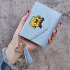 Bob Esponja 11 Monedero de Borla de Color Sólido Cartera Temu Cartera Corta Cartera Delgada Estilo Caliente Transfronterizo Disponible