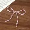 Hebilla de Zapato de Borla de Cuentas Hecha a Mano con Lazo Accesorios de Cuentas Coloridos Accesorios Decorativos para Zapatos DIY y Suministros