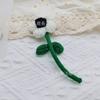 Estilo Coreano Fofo Incensos Vento Hyun-a Flor Feito à Mão diy Lã Crochê Acessórios para Vestuário