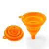 Herramientas de Cocina Olla para Verter Aceite Embudo Plegable de Silicona con Cuello Largo Dispensador de Líquido para Salsa de Soja Tamaño Pequeño Embudo de Silicona