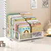Estante de Mesa para Livros Ilustrados Infantis Caixa de Armazenamento de Livros de Mesa Prateleira Superior de Mesa para Leitura de Bebê ao Lado da Cama