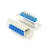 Fio Soldável Personalizado VGA Linha Dupla RS232 Tipo Soldagem Conector de Porta Serial Macho e Fêmea Db9/15/25/37 Pinos