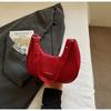 Bolso Pequeño Texturizado de Alta Calidad para Mujer 2025 Nuevo Nicho Versátil Bolso Cruzado Popular Popular de un Solo Hombro Sobaco Tipo Dumpling