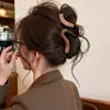 Pinza para el pelo coreana estilo Yiwu, pinza de tiburón floral de alta gama de lujo primavera-verano, nuevo accesorio para el pelo de garra dulce 2026