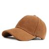 Chegada Nova Outono e Inverno Boné de Baseball de Veludo com Aba Rígida Estilo Coreano Feminino Marca Tendência Fashionável Boné Protetor Solar Versátil para Casal para Homens