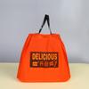 Saco de embalagem para viagem Moldura Pull Bag Bolsa de plástico com logotipo imprimível Internet Vermelho Criativo Comercial Alimentos e Bebidas