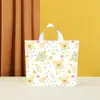 Bolsas de Plástico Tipo Tote, Bolsas de Empaque Gruesas de Ropa de PE al por Mayor con Impresión de Logo, Bolsas de Empaque Estilo Semir para Tiendas de Ropa