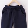 Dropshipping Pantalones Deportivos Nuevos para Primavera, Otoño e Invierno para Niños Pantalones Largos de Felpa Bordados para Niños Pantalones para Niños