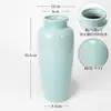 Recipiente para Flores, Plato Redondo, Recipiente Estilo Japonés, Maceta, Jarrón de Cerámica Estilo Chino para Arreglo Floral, Pieza Decorativa, Plato para Flores Ikebana