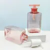 Botella de Plástico PET de Alta Gama para Cosméticos 300ml con Cabeza de Bomba de Presión, Botella para Champú, Botella para Gel de Ducha, Botella para Loción Corporal