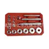 Kit de herramientas de instalación y extracción de rodamientos pequeños de 17 piezas herramienta para instalación y extracción de almohadillas de rodamiento extractor de instalación de rodamientos