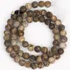 Cor Café Verde Ágata Antiga Contas Acessórios de Joias DIY Pulseira Colar Joias Transfronteiriças Atacado Material Artesanal Produção