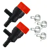 Válvula de Interruptor de Carburador 180 grados 90 grados Válvula de Interruptor de Acelerador de Cortacésped Válvula de Parada Briggs & Stratton