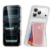 Adecuado para iPhone 17 Funda para Teléfono Móvil con Porta Tarjetas Acabado Mate tipo Piel Apple 16Promax Funda Protectora Anticaídas Estilo Nuevo