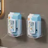 Toallitas Húmedas Perforadas Toallitas Húmedas Caja de Papel Higiénico Caja de Almacenamiento Caja Caja de Lujo Ligero Colgante de Pared para Baño Almacenamiento