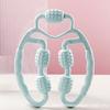 Pinza Circular de Cinco Ruedas para Piernas Masaje Relajante Muscular Dispositivo de Belleza para Piernas Palo de Masaje para Pantorrillas Yoga Hogar Adelgazamiento Estiramiento de Piernas