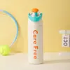 Taza Rebote de Doble Bebida Altamente Atractiva Taza Aislada de Acero Inoxidable 316 Taza de Estudiante Portátil de Moda Taza Deportiva Portátil para Exteriores