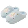 Bonitas pantuflas de algodón para mujer, nuevo estilo otoño/invierno 2026, pantuflas para casa de interior, antideslizantes, mullidas, cálidas y hechas de algodón