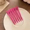 Grampo Fofo para Raiz do Cabelo, Presilha de Cabelo Sem Costura, Presilha de Posicionamento para Maquiagem, Presilha Lateral para Franja da Testa, Presilha Bico de Pato, Acessório de Cabelo para Mulheres