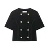 Comércio Exterior Atacado Moda Nova Primavera 2026 Roupas Femininas Estilo Europeu e Americano Conjunto de Jaqueta Solta + Calça Reta para Mulheres