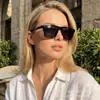 Nuevas Gafas de Sol Europeas y Americanas Transfronterizas 2025 para Mujer, Gafas de Cara Redonda de Alta Gama, Gafas de Sol de Moda para Hombre para Conducir Anti-UV