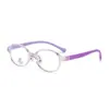 Nuevas gafas para niños gafas anti-luz azul marco suave TR90 gafas para estudiantes lente plana anti-luz azul 5409
