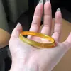 Nova Pulseira de Dez Mil Moedas com Cintura Vazada Moeda Método Antigo Design de Nicho Versátil de Alta Qualidade Personalidade Joia de Mão Presente