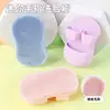 Mini Cepillo Limpiador Facial de Dedo Suave Exfoliante Cepillo para Principiantes Espuma Fina Suave Herramienta de Limpieza Portátil Limpiador Facial