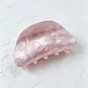 Pinza para el cabello de acrílico de moda estilo coreano con diseño de ondas de agua, pinza de tiburón de tamaño mediano, pasador Yuanbao, pasador de acetato de imitación
