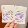 Presilhas de Cabelo Infantis Dopamine Presilhas de Estrela para Bebês Presilhas Laterais Acessórios de Cabelo para Franja de Meninas Acessórios de Cabeça Pequena Princesa