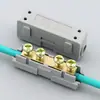 Terminal de Fiação de Alta Potência Cobre Alumínio Junta Excessiva de Fio Um-em-Um-Saída Conector Rápido Passante 1-50 Metros Quadrados